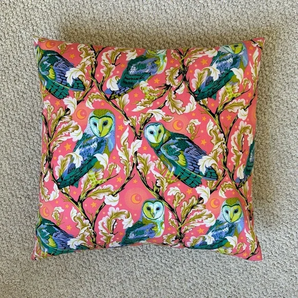 Handmade Decorative Throw Pillow Cover Only, One of a Kind, OOAK - Picture 5 of 9